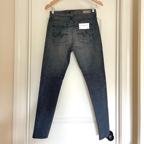 *NWT* Ag Adriano Goldschmied Jeans "The Farrah Skinny Ankle" in Grey Pearl Sz 28 - Picture 8 of 12